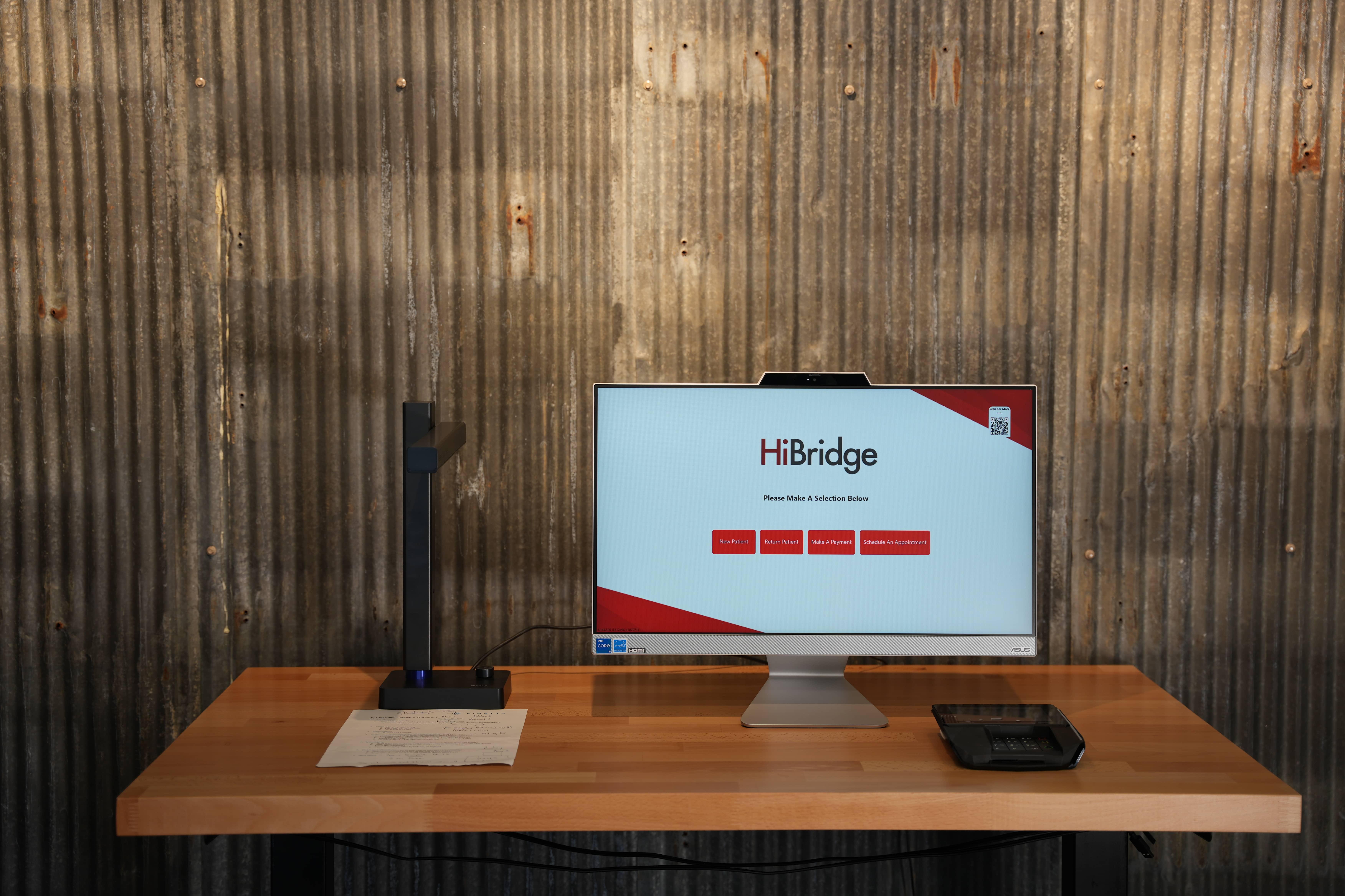 A HiBridge front desk